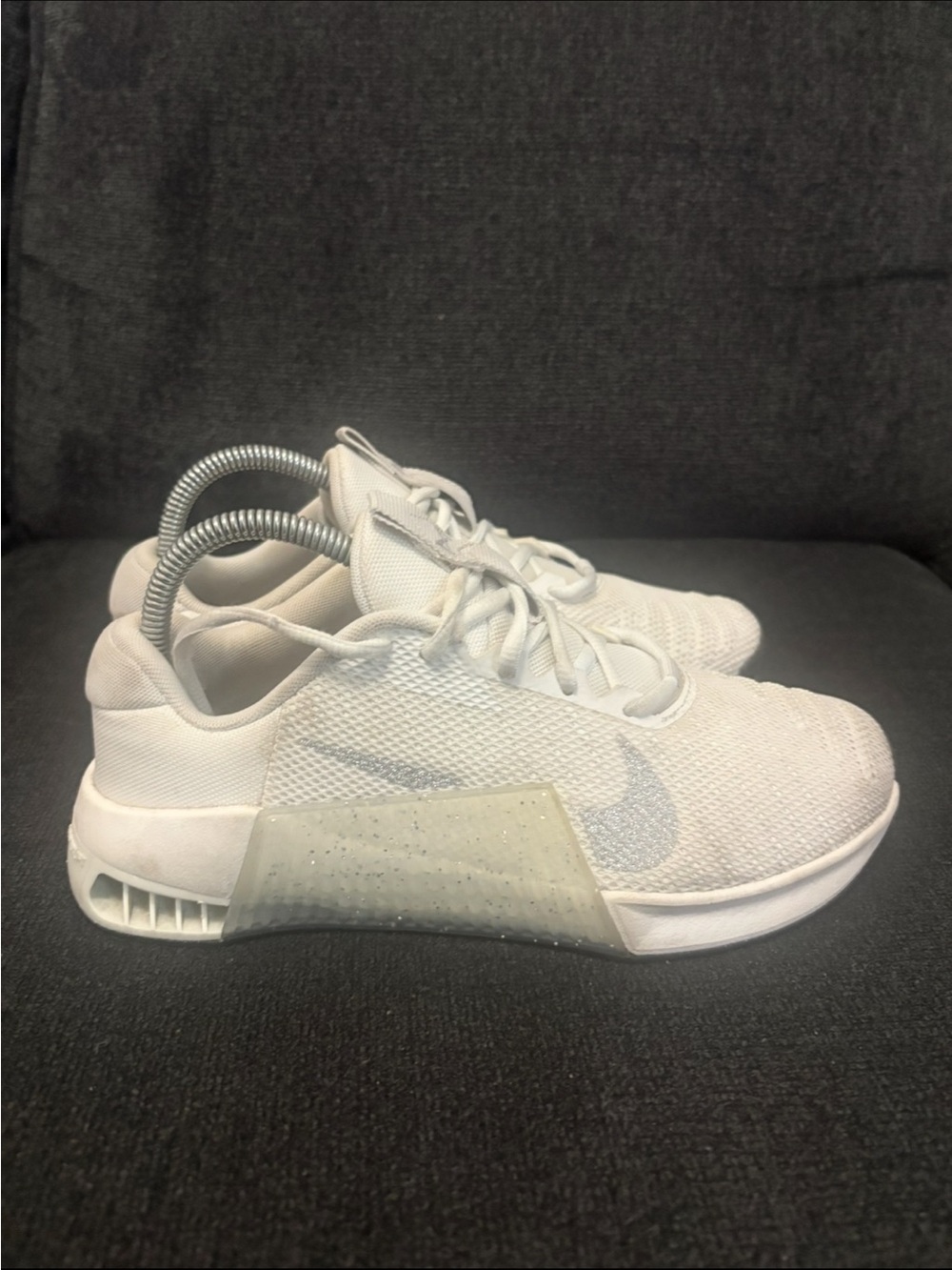 Nike Metcon 9 PRM White Silver Women Training Shoes Women 8.5FQ7217-101